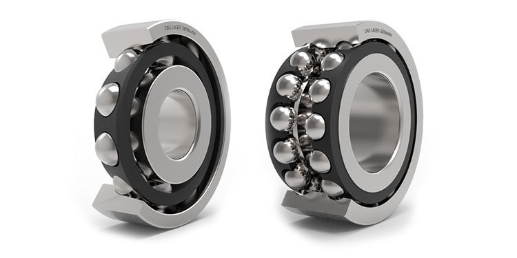 Tek ve Çift Sıralı Eğik Bilyalı Rulmanlar